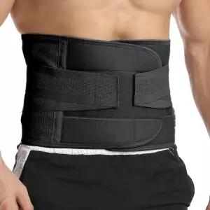 곡선 허리견인기 바른자세 보정 허리통증 복대