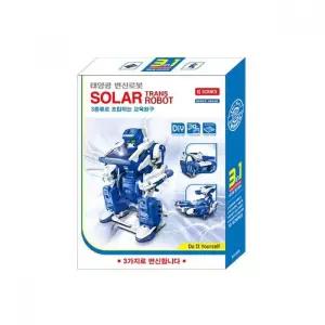 변신 로봇 조립 iq 사이언스 교육 완구 태양광 3in1