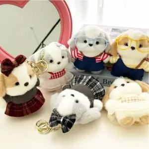 귀여운 토끼 인형 가방고리 열쇠고리 펜던트 가방 참 장식