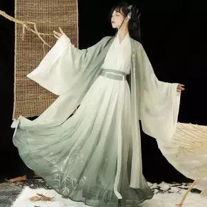 한푸 전통의상 선녀옷 사극 여성 드레스 전통 중국