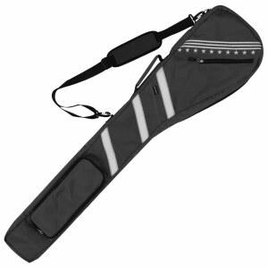 빅 티스 골프 선데이 백, 스몰 골프백 경량, 몇몇 클럽용 파 3 드라이빙 레인지, 캐리 숄더 스트랩 접이식 멀티 컬러 연습