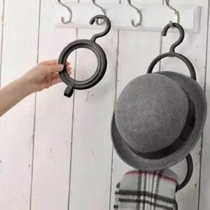 [생활] 접이식 모자 걸이 용 넥타이 벨트 모자 스카프 걸이