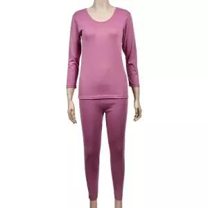 [마이모노샵][마이모노샵] 부드러운 빠른건조 여성 보온 9부 내복 내의 상하의세트 (17254364)