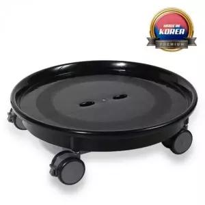 화분받침대 대형 이동식 원형 물받침 홈가드닝 정리대