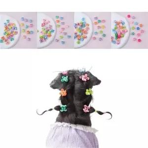 고양이머리핀 강아지머리핀 20개입 미니 집게핀 고양이 미니클립 핀