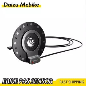 전자 자전거 페달 보조 센서 우측 SM 커넥터 PAS 합금 펄스 전기 변환 키트 사이클링 부품 12 자석