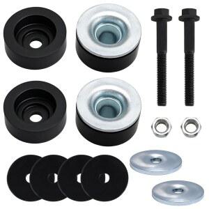 EVRBUL 라디에이터 코어 서포트 바디 서브프레임 하드웨어 폰티악 세트 키트 부싱 교체 카마로 마운트 마운트 부싱 호환되는 바디 및 파이어버드 # 112-250-GM2-NOS와 GM 고무 1967-1989