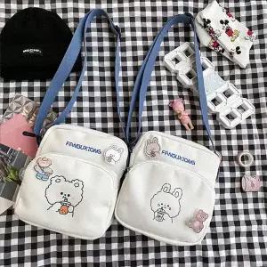 TBZ 팬부크로스백크로스백 에코백 가방 천가방