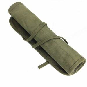 JOYISEN 22 브러시 케이스 육군 그린 13 보관함 7인치 수채화 홀더 아크릴 슬롯 15 롤업 캔버스 페인트 오일