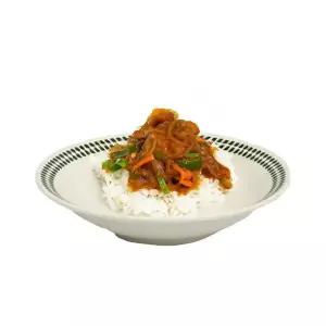 bns 그린색 포인트 업소용 짜장면 그릇 7143