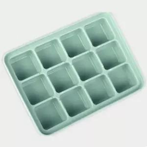 얼음틀 실리콘 아이스 12구 트레이 얼음 메이커 큐브 각얼음 얼음틀