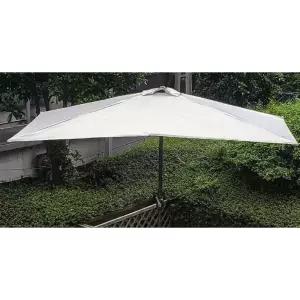 하프 파라솔 카페 그늘막 창문 벽면 캐노피 차양막