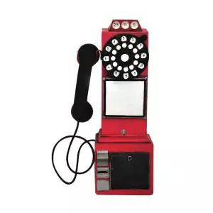 빈티지 옛날 전화기 인테리어 복고풍 카페 장식 소품
