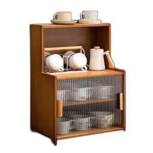 그릇 진열장 찬장 상업용 머그컵 카페 수납장 선반 45cm