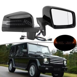 메르세데스 벤츠 G클래스 W463 G55 G65 1992-2012 사이드 미러 어셈블리 (사각지대 없음)