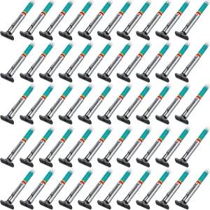 BBTO 50팩 타이어 트레드 깊이 게이지 컬러 코딩 도구 정확한 측정