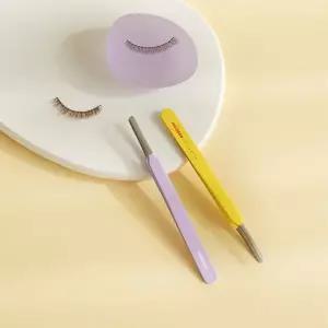 피카소꼴레지오니 속눈썹 집게 팁 트위저 라운드 소품 MNS