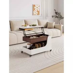 수납리프트테이블 리프트업 사이드 보관 이동식 컬러