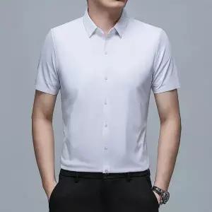 남자 여름 반팔 셔츠 버튼 카라 캐주얼 남방 와이셔츠 쿨링 시원한