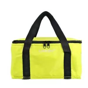 ( )네온 쿨러 도시락 5L 보온 보냉 파우치 가방 런치백 아이스백 캠핑 피크닉 도시락