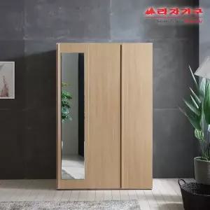 [라자가구] 비바 베이 1200 거울 옷장세트 A형 LHN014