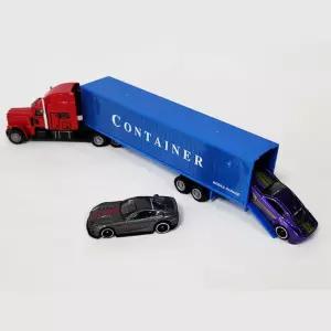 미니카 운반 트레일러 장난감 남아선물 3세 어린이집 4세 2세 유아 유치원 5세