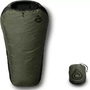 아쿠아퀘스트 파라오 비비 자루 침낭용 방수 외피 미니멀리스트 스텔스 쉘터 올리브 드랩