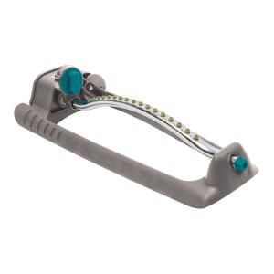 길모어 조절 가능한 직사각형 잔디 스프링클러, 넓은 면적을 커버할 수 있는 물 및 정원용 호스 회색