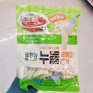 풀무원 누들 떡볶이 밀떡 500g x 2개 200743