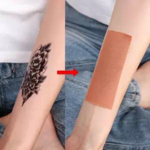 타투 타투가 커버 가리는 프리미엄 진한색 5cm 스티커 가리개 리기 인기템 문신 테이프