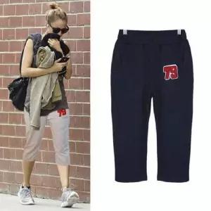 7부 기장 트레이닝 팬츠 남성 운동복 반바지 조거 편안한