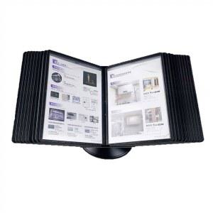 회전 메뉴판 거치대 식당 스탠드 탁상형 실내 안내판