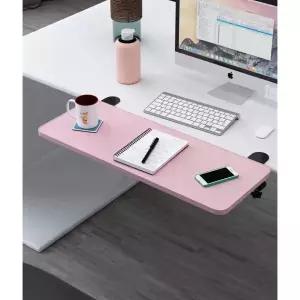 책상 연장 선반 보조 컴퓨터 트레이 레일 키보드