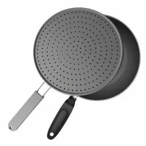 손잡이 실리콘 후라이팬 덮개 28cm 프라이캡 기름튀김