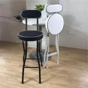 접이식 스툴 홈바 휴대용 원형 폴딩 간이 캐비닛 바