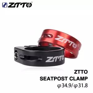 ZTTO 자전거 시트 트 클램프 31.8/34.9mm 튜브 MTB 도로 클립 알루미늄 합금 안장
