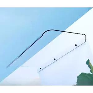 플라스틱 처마 투명 음영 발코니 야외 지붕 창문 방수포 캐노피