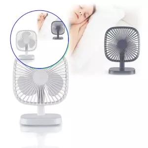 쌍문상회 충전식 USB 미니 무선 책상 탁상 캠핑용 선풍기