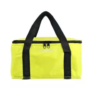 ( )네온 쿨러 도시락 5L 보온 보냉 파우치 가방 런치백 아이스백 캠핑 피크닉 도시락