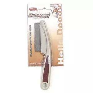 [셀러에이드]브러쉬 애견 헬로도기 참빗 자루형 일자빗 꼬마 미용