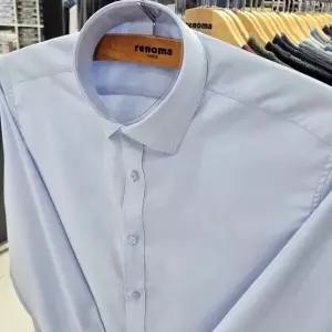 [레노마셔츠]슬림핏/폴리 스판 긴소매 와이셔츠 RPSSL1505 BU_US