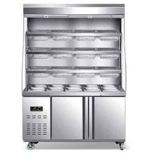 마라냉장고 훠궈냉장고 업소 식재료 냉장 대형 반찬 대용량 업소용 토핑 커튼형