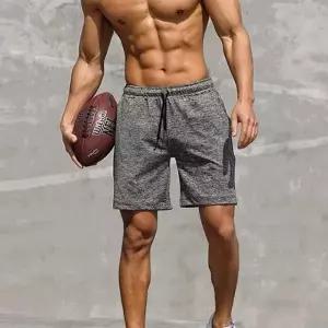 2컬러 남자 허리밴딩 트레이닝 헬스복 편한 반바지