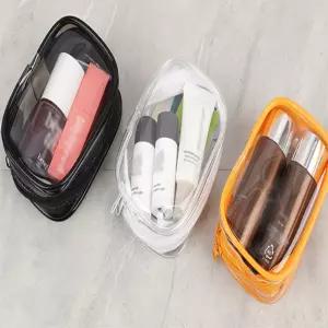 다다네 PVC 지퍼 사각 미니파우치 여행용투명파우치