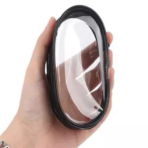 다다네 PVC 지퍼 타원 미니파우치 PVC투명파우치