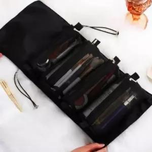 접이식 화장품 파우치 지퍼 휴대용 메쉬 가방분리형 이크업치 사각치 소품 치백 이크업 여행용 용치 이너치