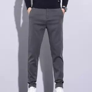 윈터솔져 남성 바지 면 캐주얼 봄가을 슬림 데일리룩 스판팬츠 배기핏 KUK3