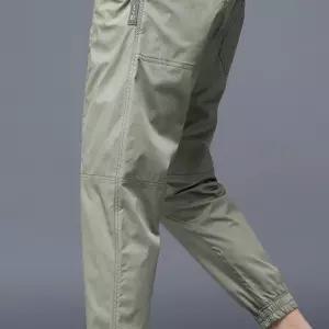 윈터솔져 남친 팬츠 캐주얼 데일리룩 조거 배기핏 배기 봄가을 9부팬츠 KUK3