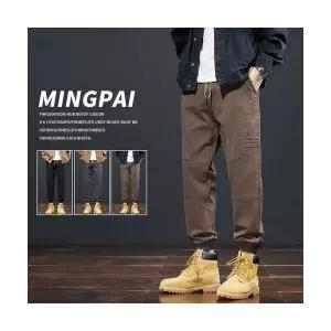 EAMT 남성 가을 캐주얼 바지 다크그레이 동 트렌드 YJ3