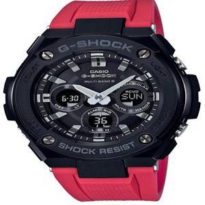 [카시오]CASIO 손목시계 G-SHOCK 지쇼크 G-STEEL 전파 솔러 GST-W300G-1A4JF 맨즈